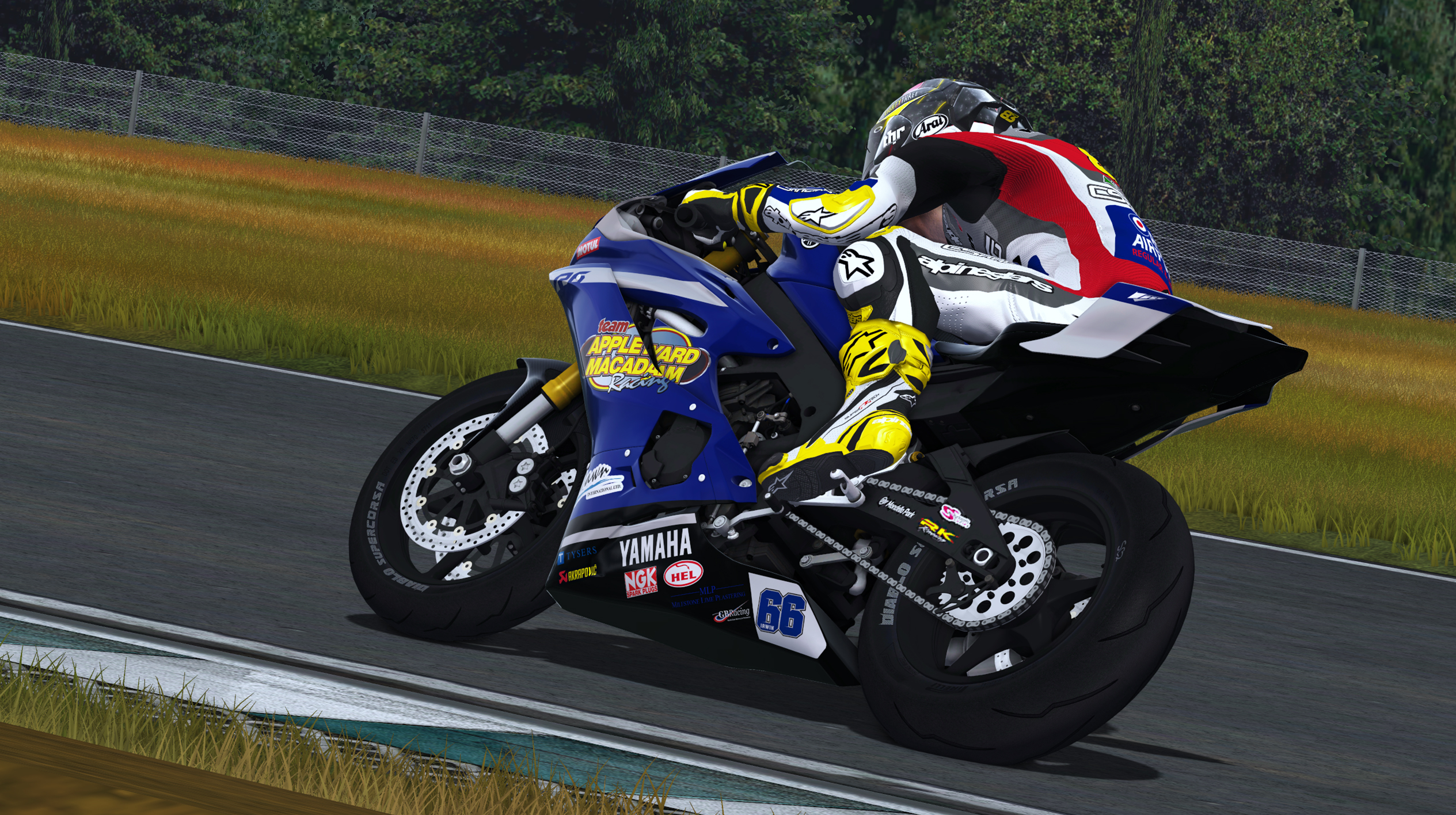 Rhys Irwin paint - Mondello Park