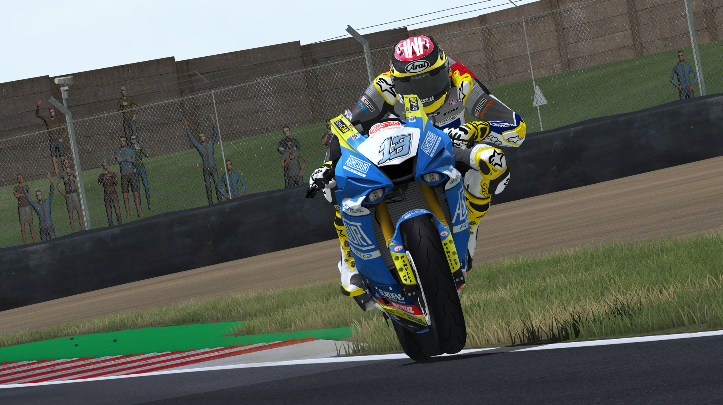 Lee Johnston paint - Donington Park
