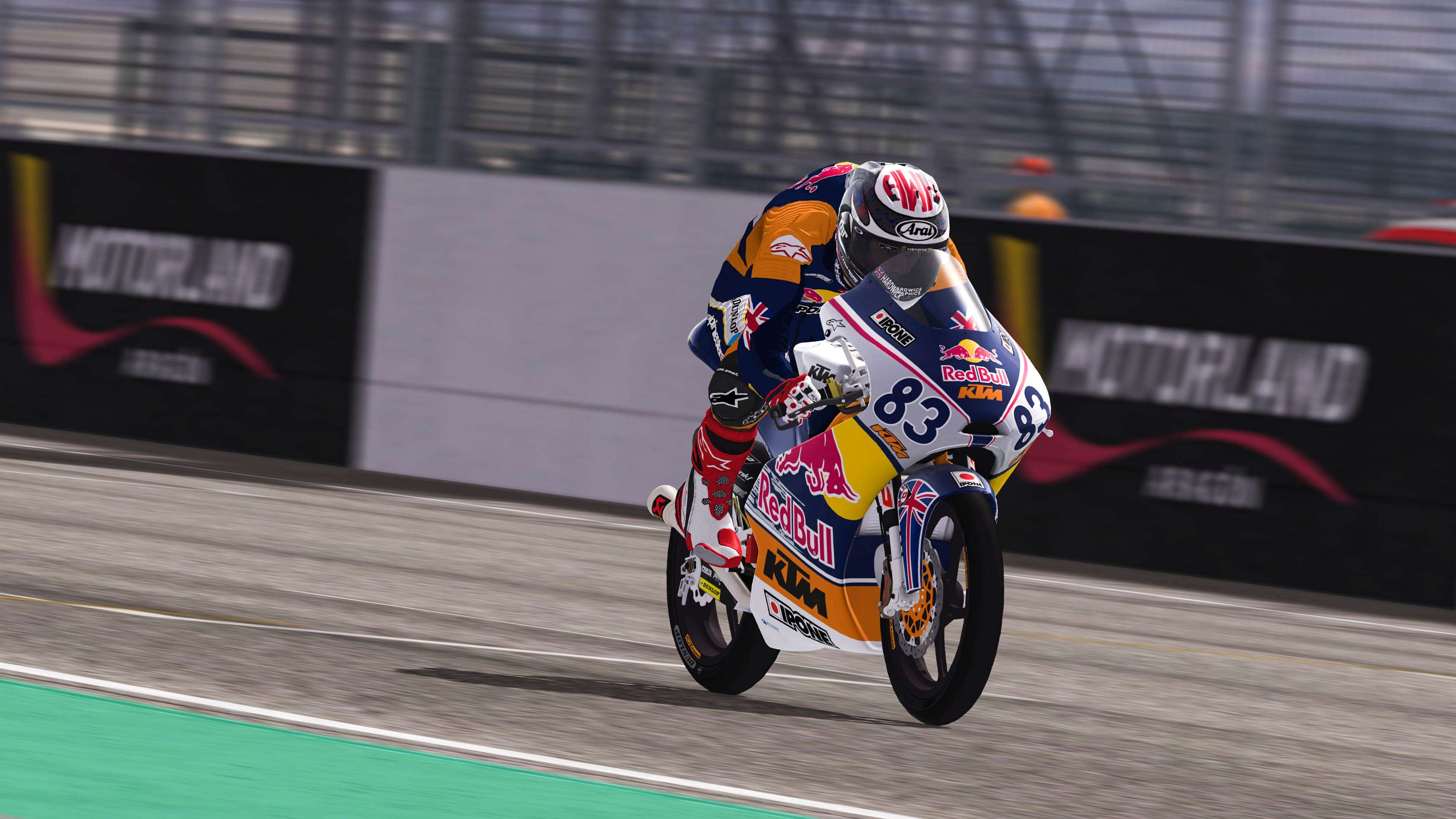Red Bull Rookies paint - Aragon