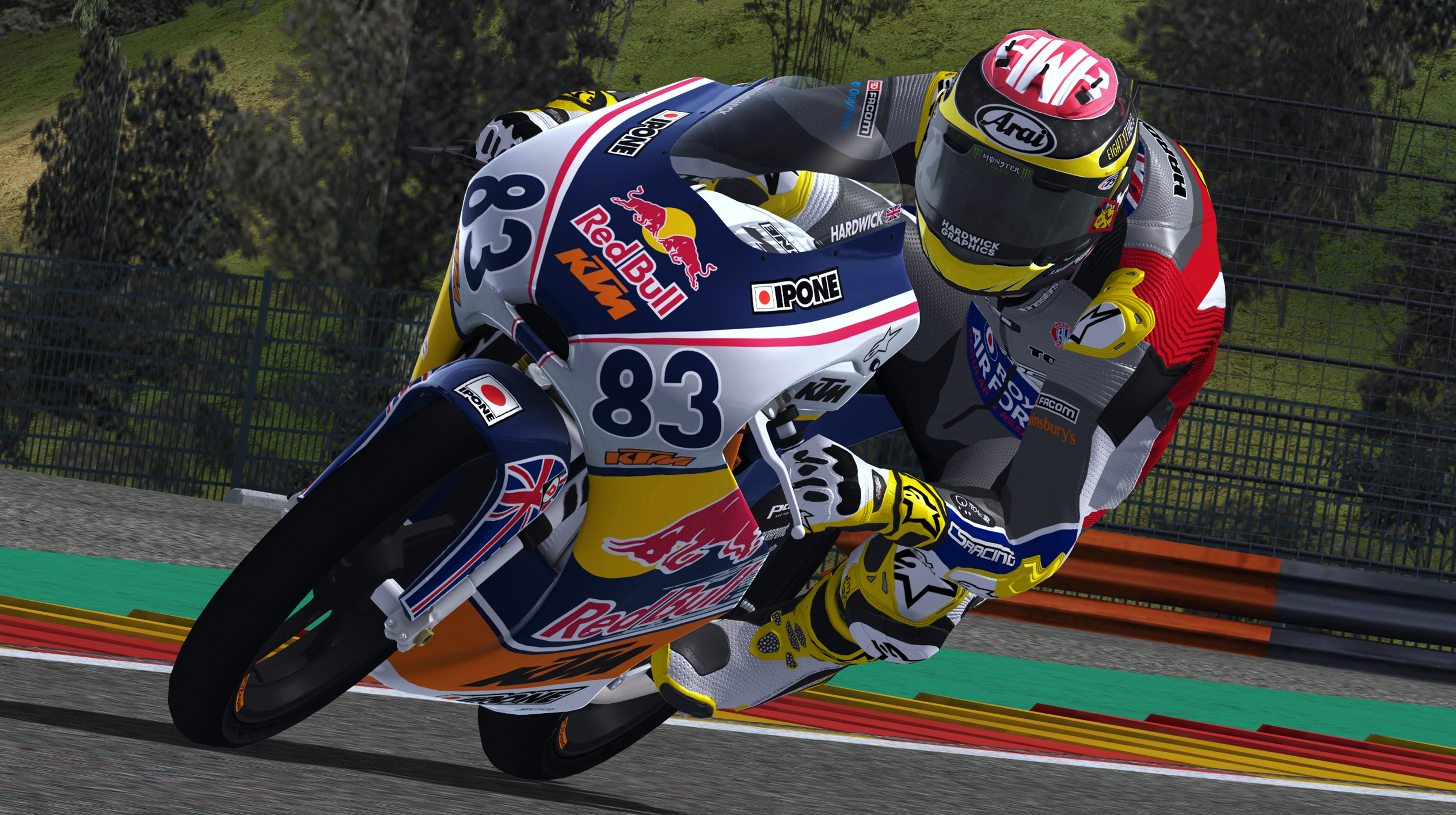 Red Bull Rookies paint - Aragon